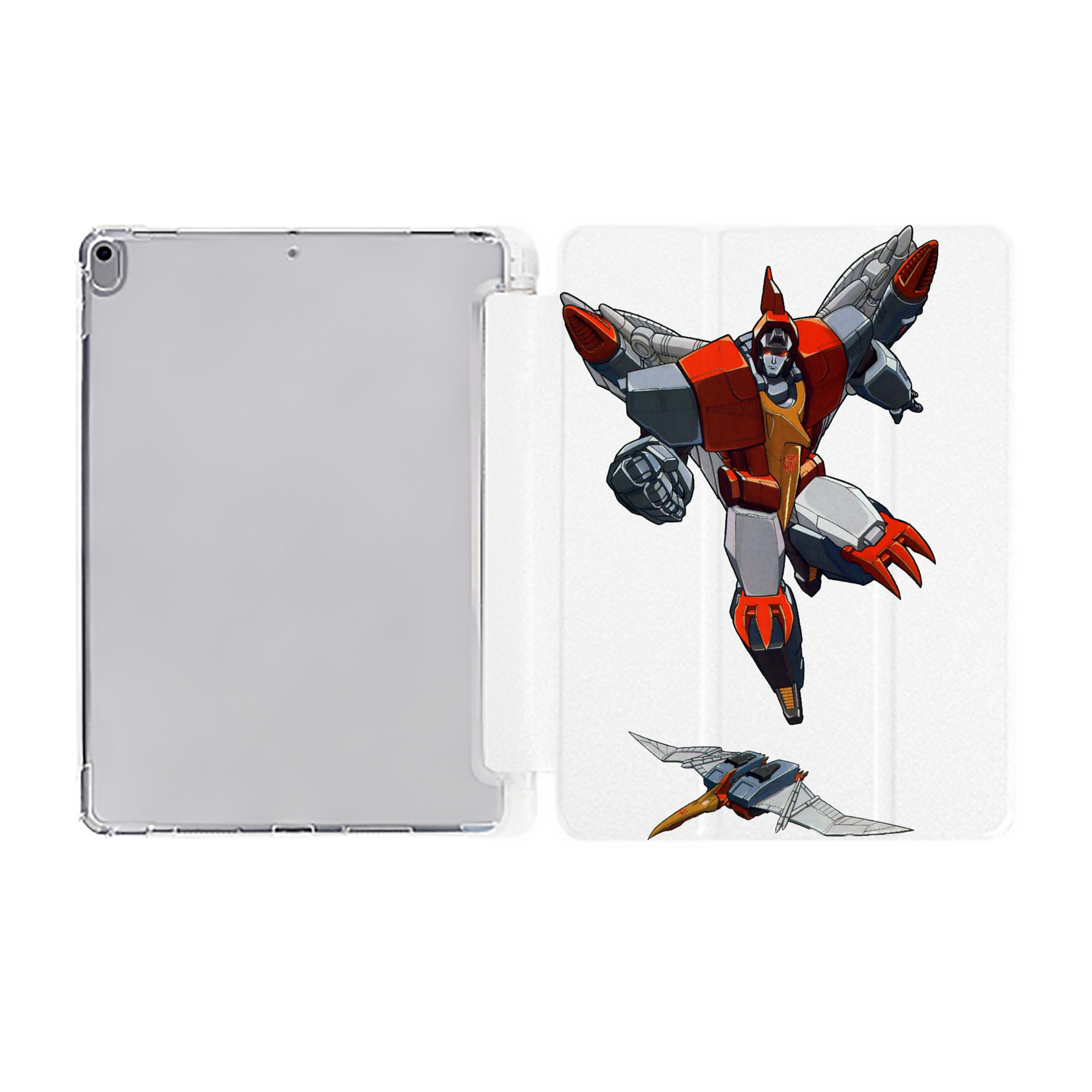 （画像用）  IPad ケース ペン収納付き 三つ折りスタンド PUレザー×シリコン 対応機種9.5/10.5/10.9インチ